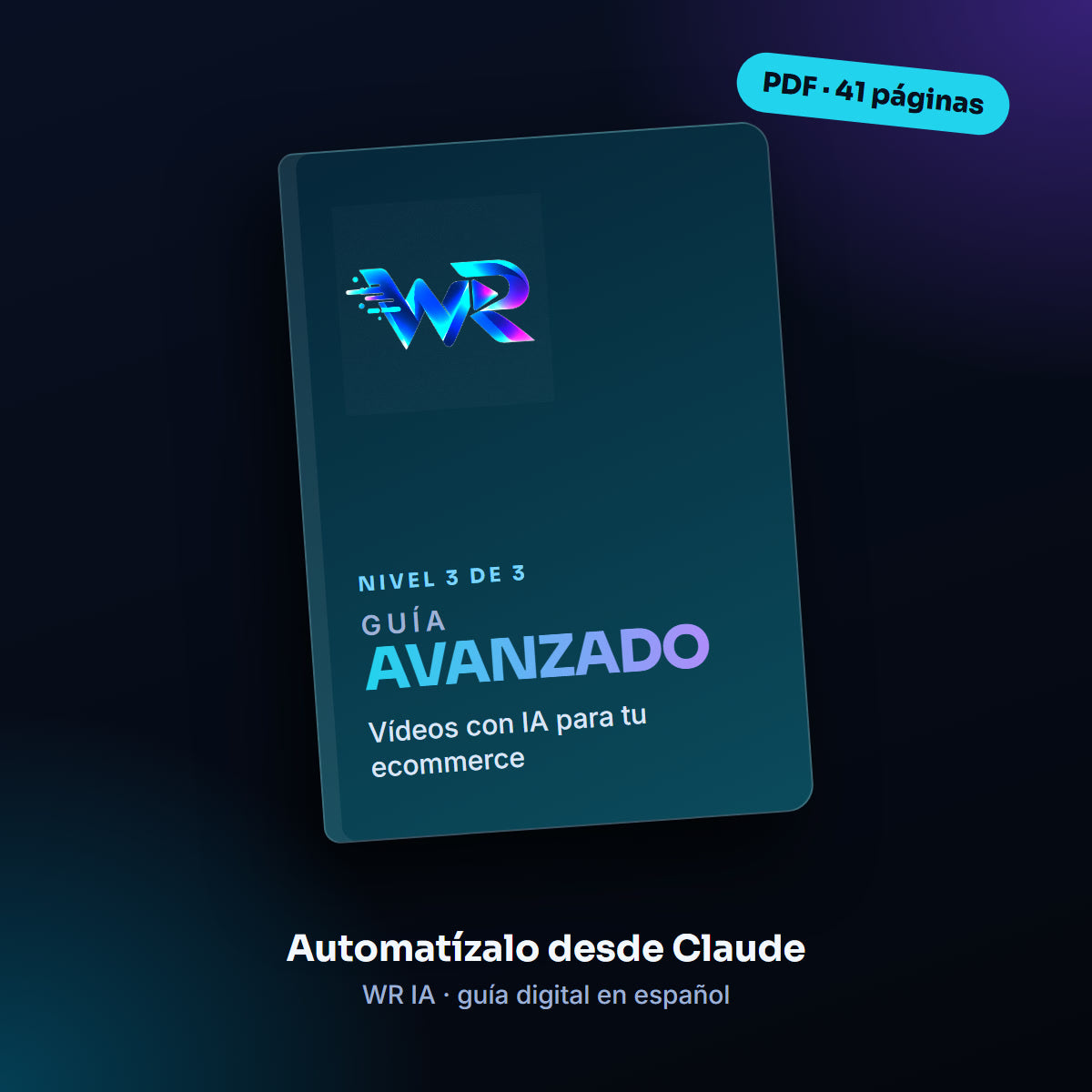 Portada de la guía WR IA Avanzado